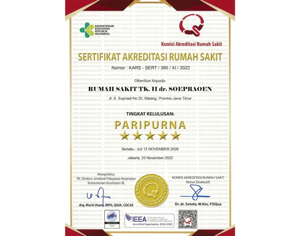 Akreditasi : Paripurna