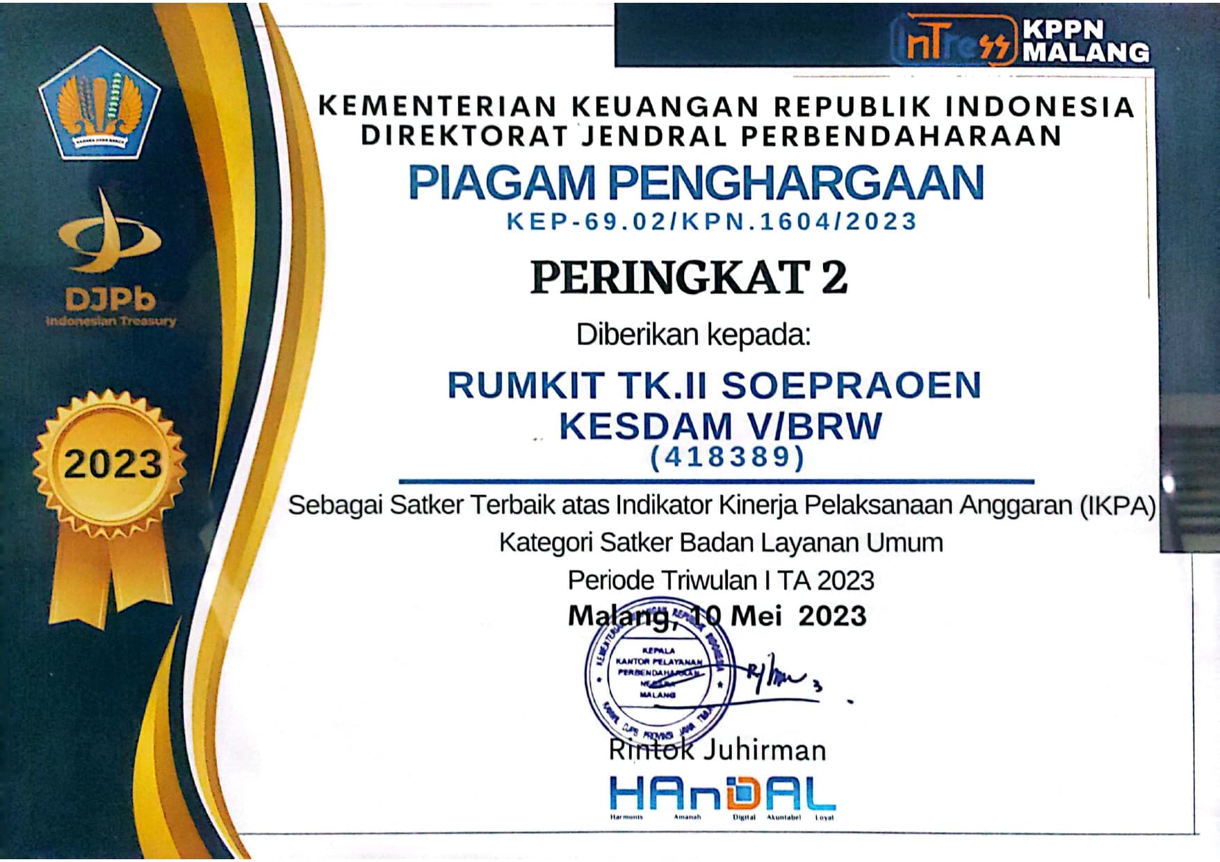 Peringkat 2 IKPA