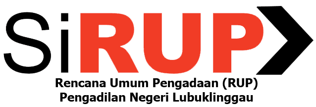 SiRUP - Sistem Informasi Rencana Umum Pengadaan