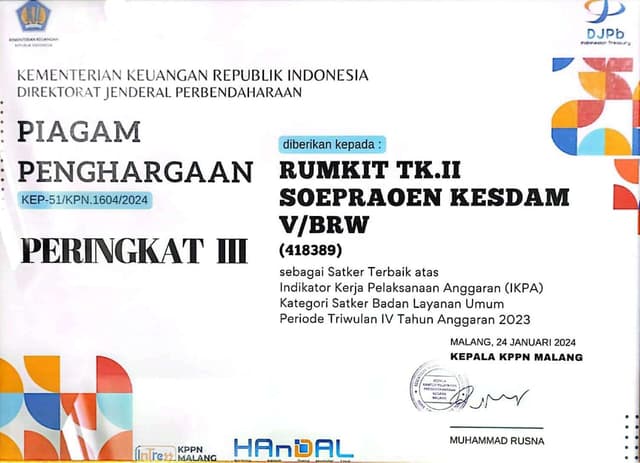 Peringkat III IKPA