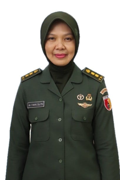 Letkol Ckm (K) dr. Tiwik Eriskawati, Sp.PK. M.Kes